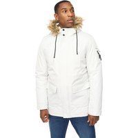 Crosshatch - "Parkmoore MVE" Parka für Herren (Grau/Rosa)