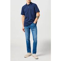 Schmal geschnittene Jeans mit geradem Bein