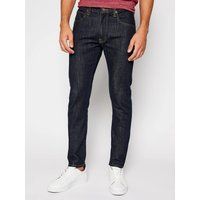 Schmal geschnittene Jeans mit dunkler Waschung