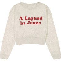 Sweatshirt mit Grafikprint, lockere Passform
