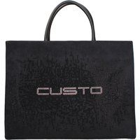 Strukturierte Tote Bag aus veganem Leder