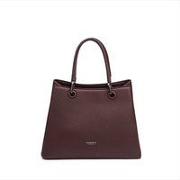 Strukturierte Leder Handtasche