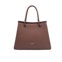 Strukturierte Leder Handtasche