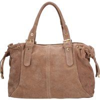 Elegante Schultertasche aus Wildleder