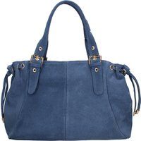 Elegante Schultertasche aus Wildleder