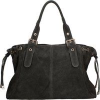Elegante Schultertasche aus Wildleder