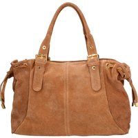 Elegante Schultertasche aus Wildleder