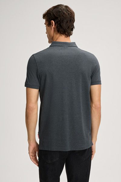 Joop! Jeans Herren Beeke Graues Poloshirt Kurzarm