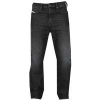 Diesel Herren D-Viker Gewaschene Jeans (Schwarz)
