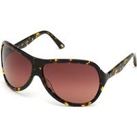 Übergroße Mode-Sonnenbrille mit Schildpattmuster