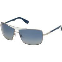 Aviator Sonnenbrille mit blauem Farbverlauf