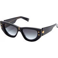 Retro Cat-Eye Sonnenbrille mit Nieten