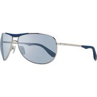 Pilotenbrille mit blauen Akzenten
