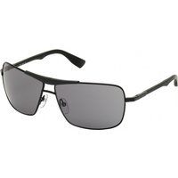 Rechteckige Sonnenbrille mit Metallrahmen