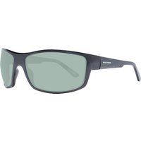Rechteckige Sonnenbrille mit Vollrand