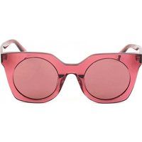 Moderne Sonnenbrille mit transparentem Rahmen