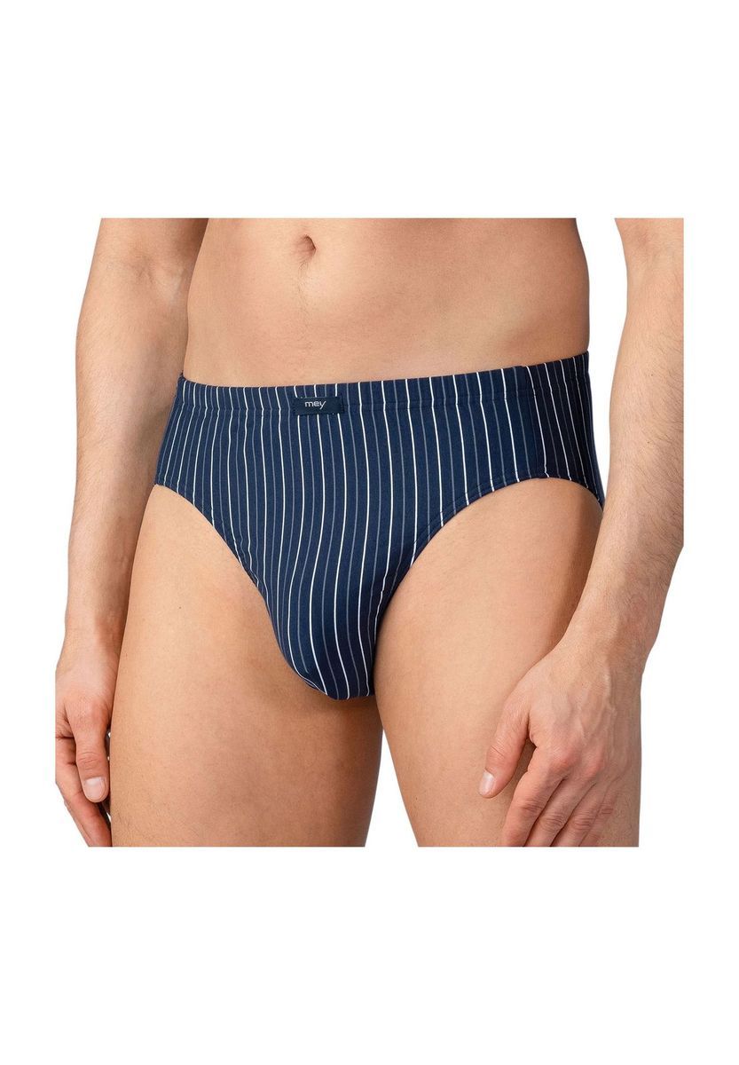 Gestreifter Klassischer Slip mit Weichem Bund