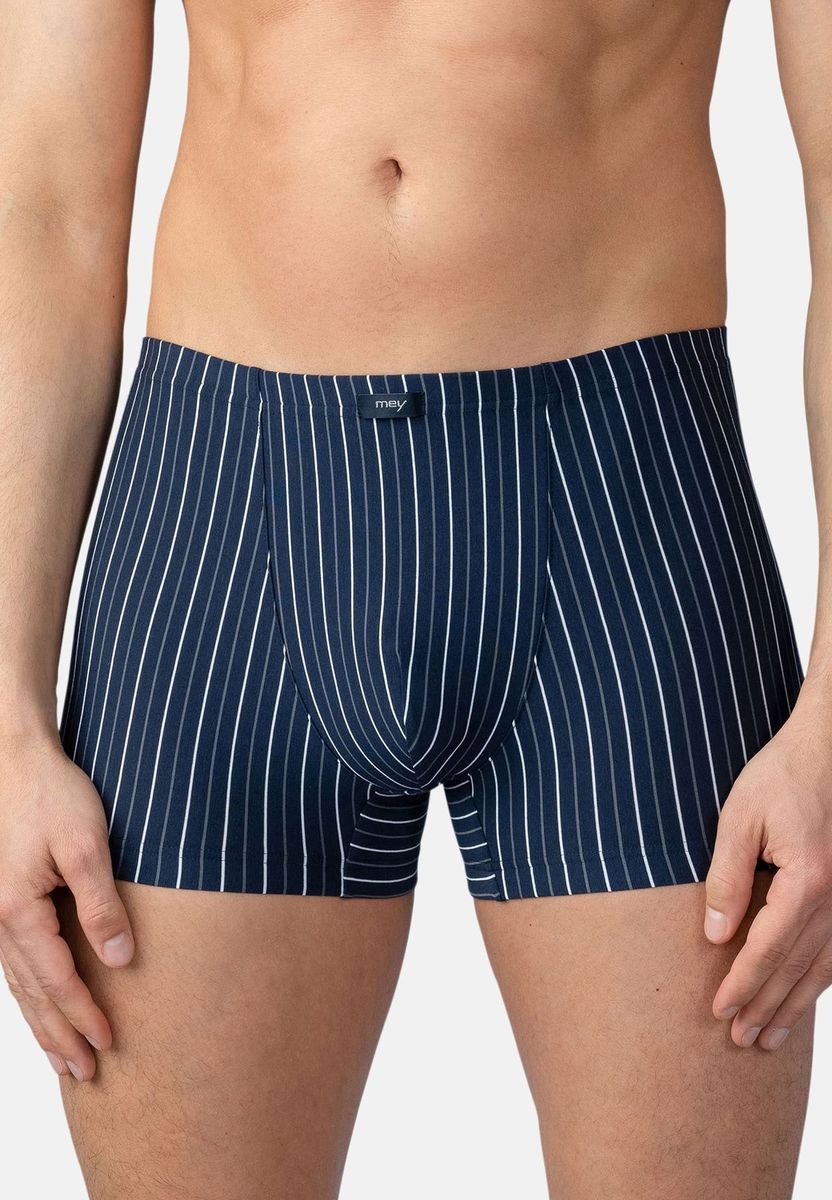 Gestreifte, bequeme Herren-Boxershorts