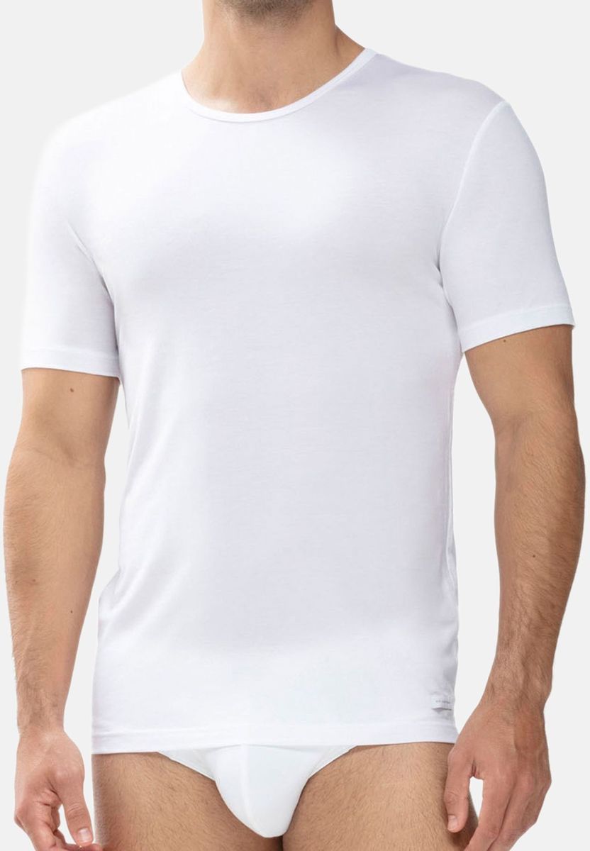 Klassisches Unterhemd mit Rundhalsausschnitt