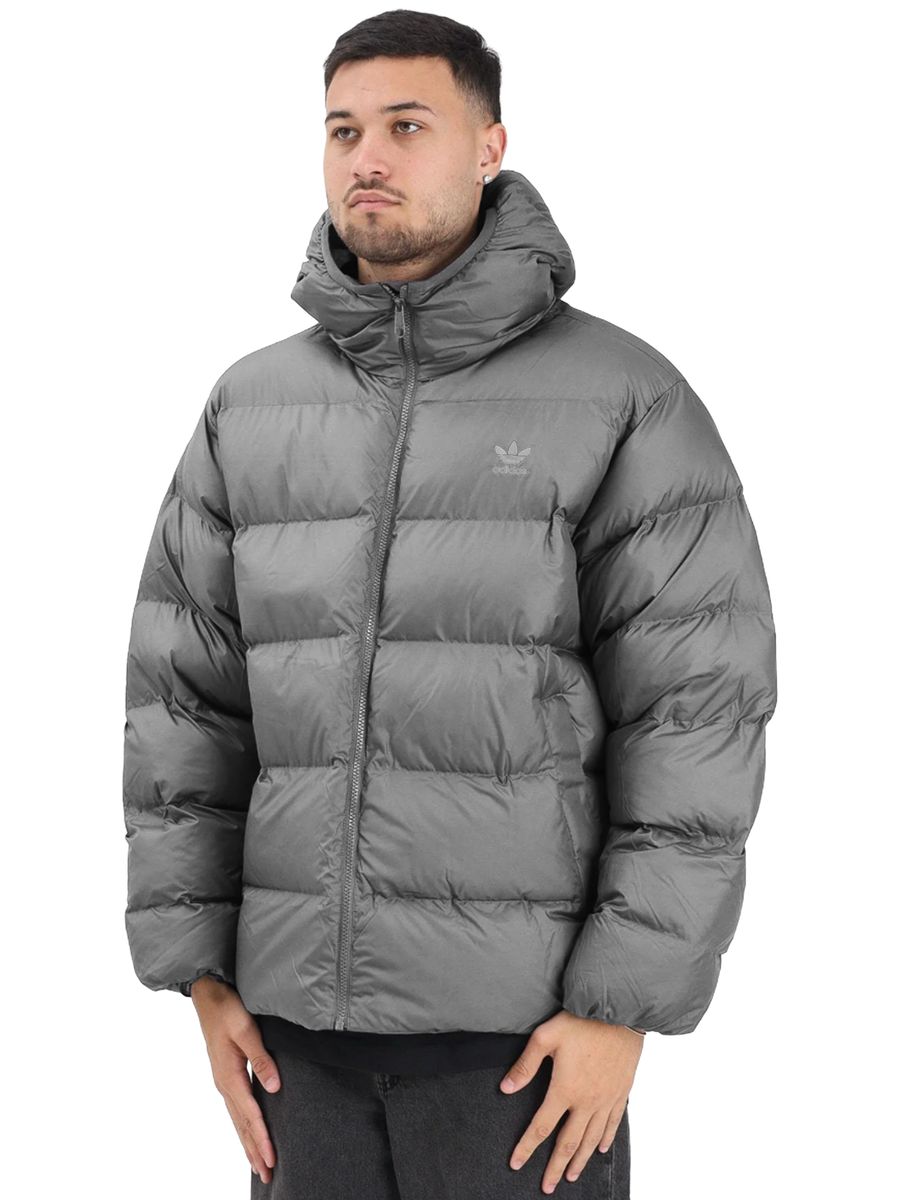 Gepolsterte Steppjacke mit Kapuze