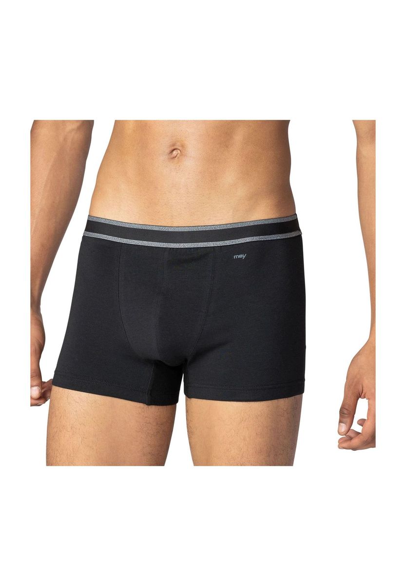 Herren Schwarze Boxershorts mit Logo-Bund