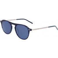 Sonnenbrille mit runden Rahmen und Metalldetails