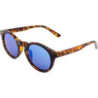 Schildpatt Sonnenbrille mit blauen Gläsern