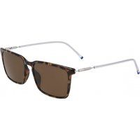 Klassische rechteckige Schildpatt-Sonnenbrille