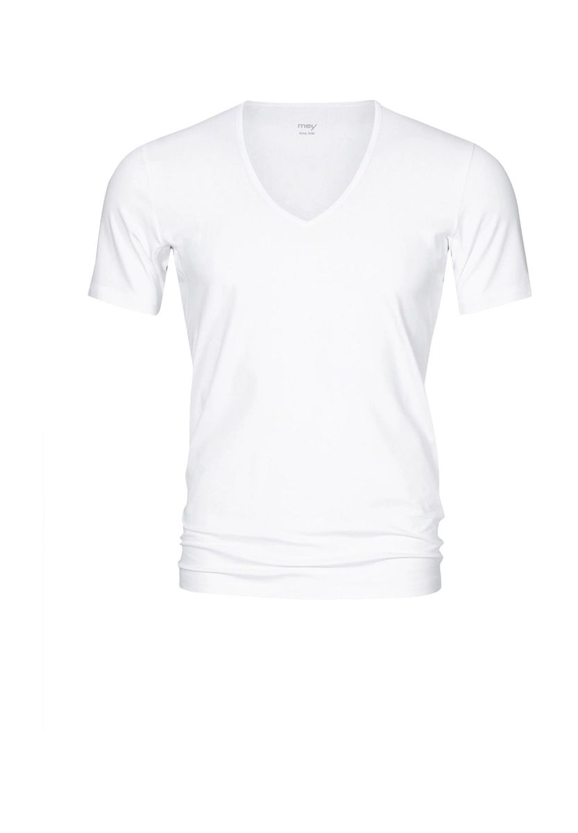 Herren V-Ausschnitt Kurzarm Unterhemd