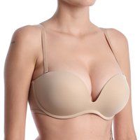 Nahtloser trägerloser Push-Up-BH