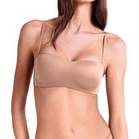 Kabelloser trägerloser Bandeau-BH mit Polsterung
