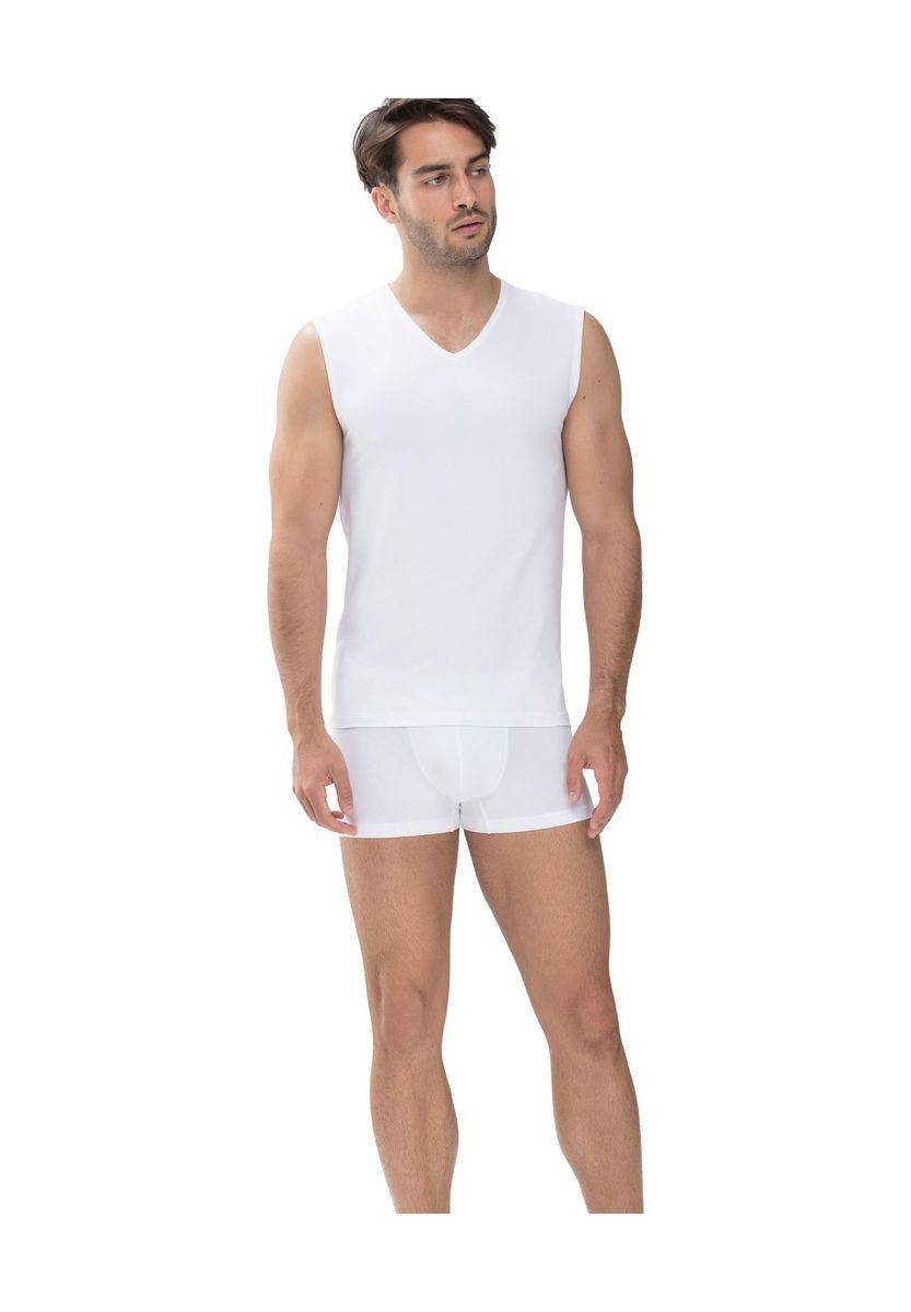 Herren V-Ausschnitt Unterhemd Ärmellos