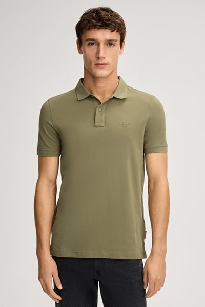 JOOP! Beeke Poloshirt in Olivgrün Baumwolljersey