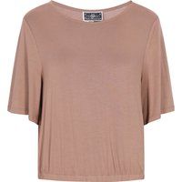 Lässiges Jersey-Top mit kurzen Ärmeln