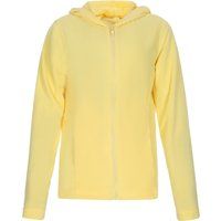 Fleece-Kapuzenjacke mit Reißverschluss für Damen