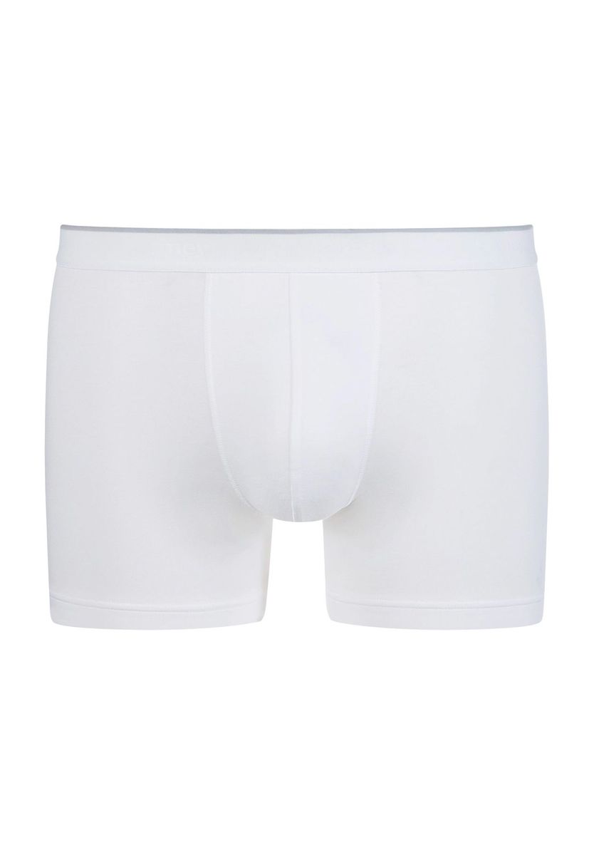 Herren Baumwoll Boxer Briefs, uni weiß