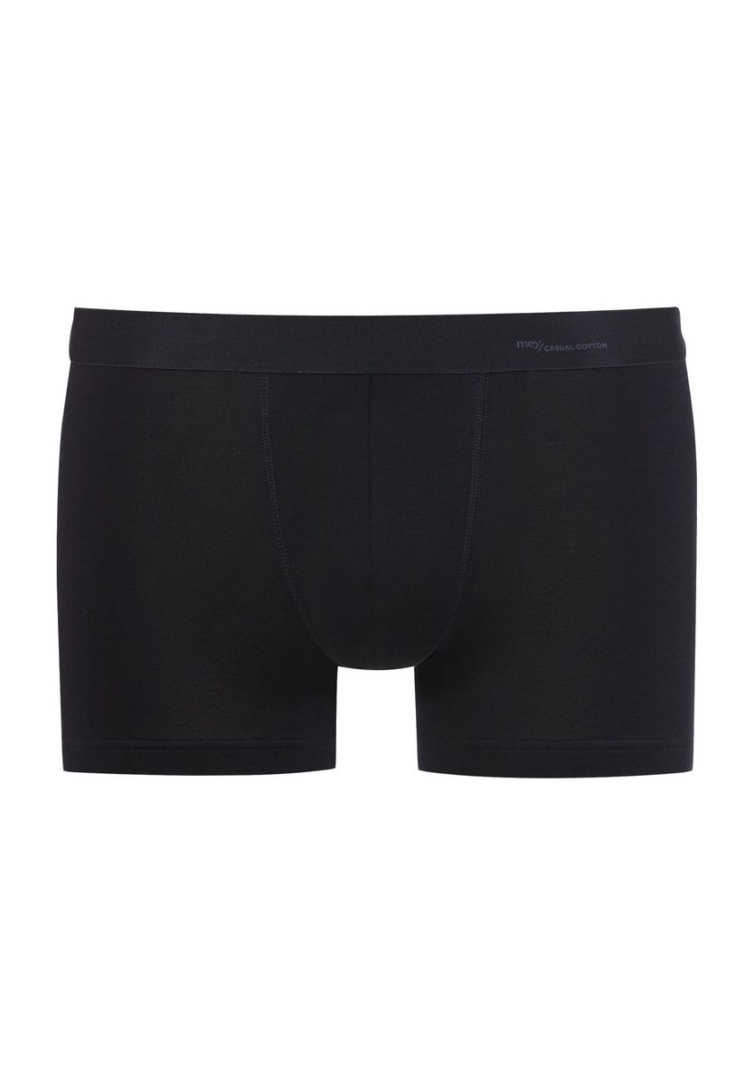 Klassische schwarze Baumwoll-Boxershorts