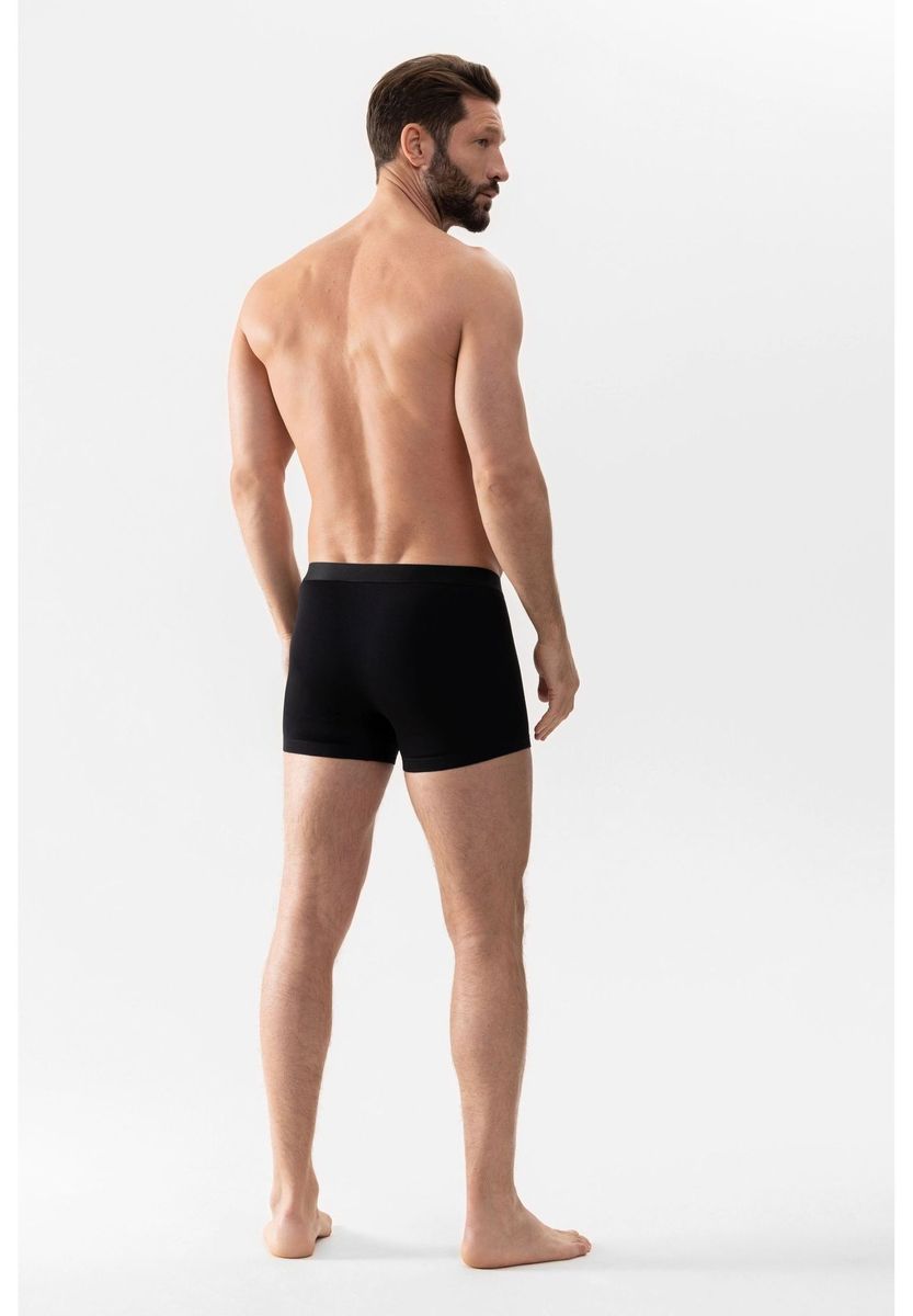 Klassische schwarze Baumwoll-Boxershorts