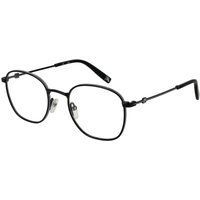 Schwarz Edelstahl Brille (Gestelle)