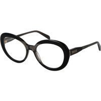 Schwarze Acetatbrille (Rahmen)