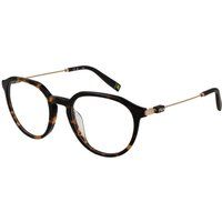 Braune Metall- und Kunststoffbrille (Gestelle)