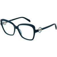 Türkise Kunststoffbrille (Gestelle)