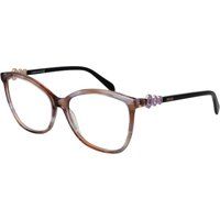 Braune Kunststoffbrille (Fassung)