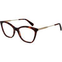 Braune Metall- und Kunststoffbrille (Gestelle)