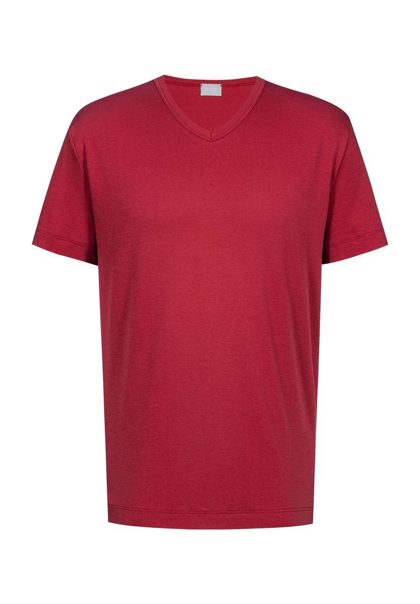 Herren Kurzarm V-Ausschnitt T-Shirt