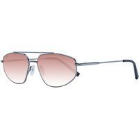 Graue Metallsonnenbrille