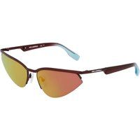 Blaue Metall-Katzenaugen-Sonnenbrille