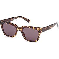 Cat-Eye Sonnenbrille mit gemusterten Bügeln