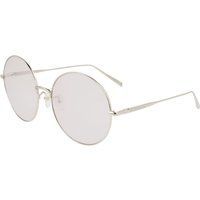Runde Sonnenbrille mit Metallrahmen