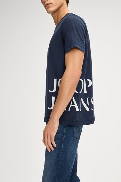 Klassisches Baumwoll-T-Shirt mit Logo-Print